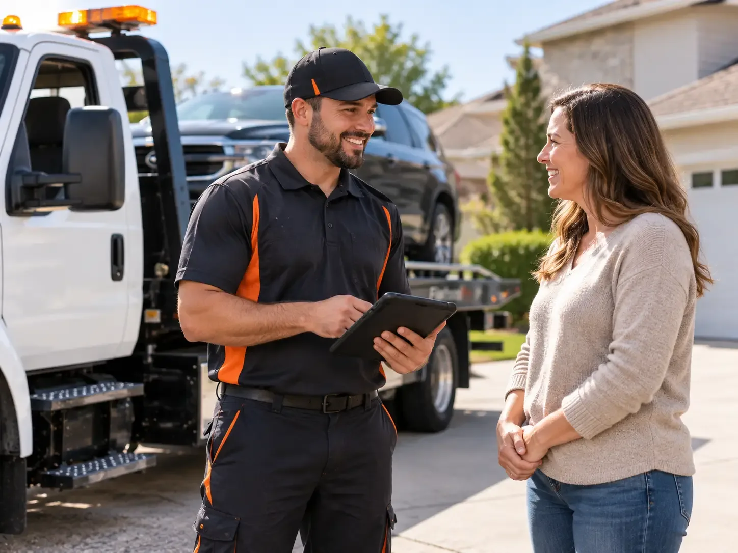 Flatbed Towing Riverbank, CA FAQs